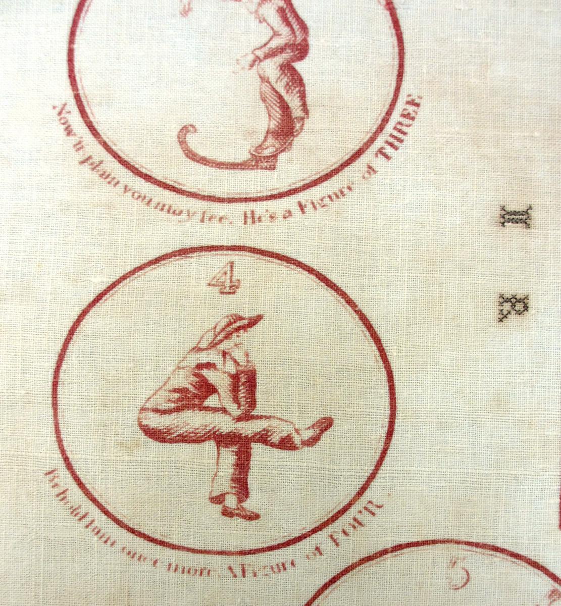 1959.0964 textile, printed detail 2