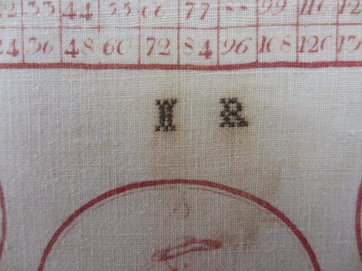 1959.0964 textile, printed detail 3