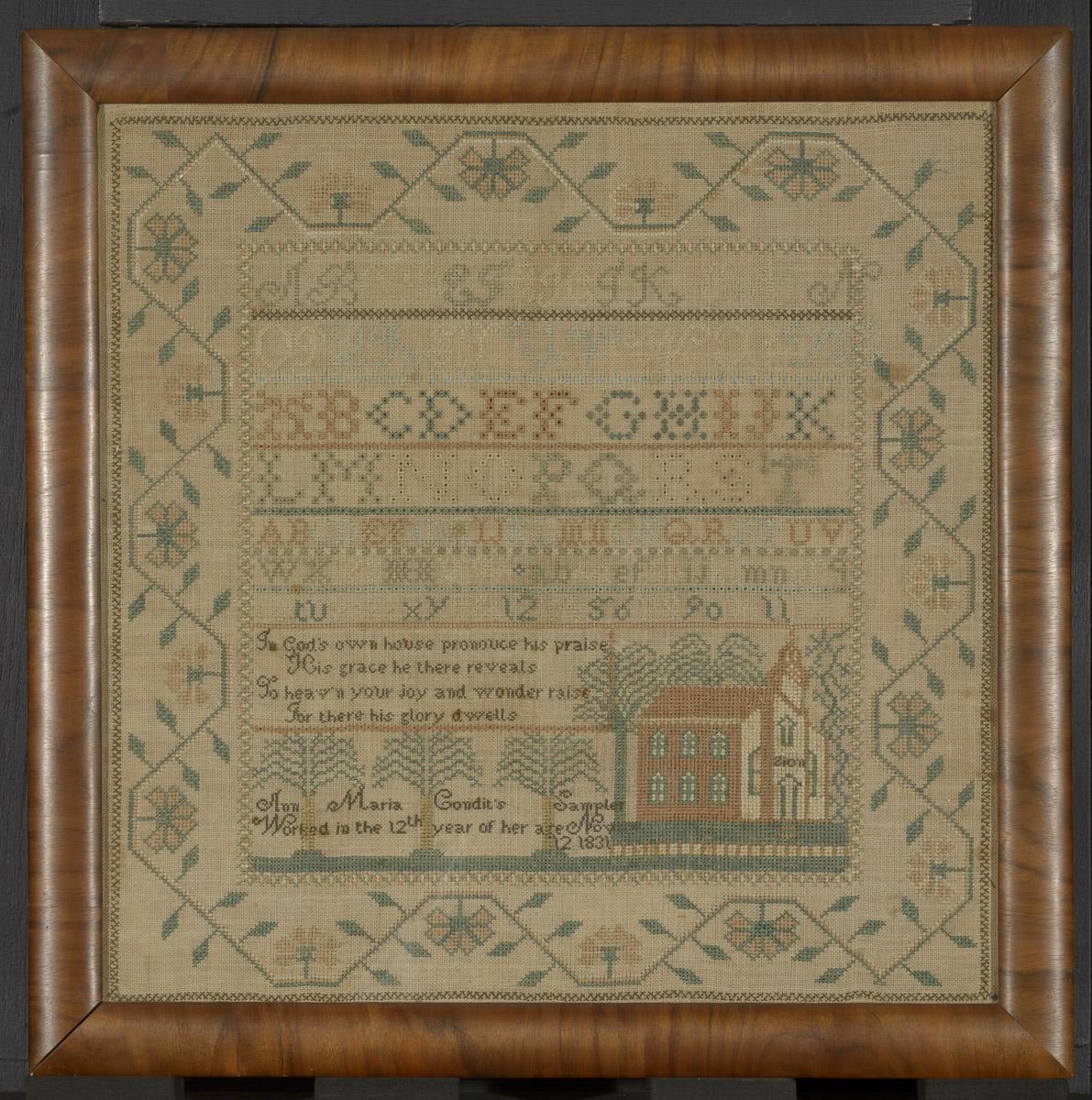 2013.0043 A Sampler, B Frame