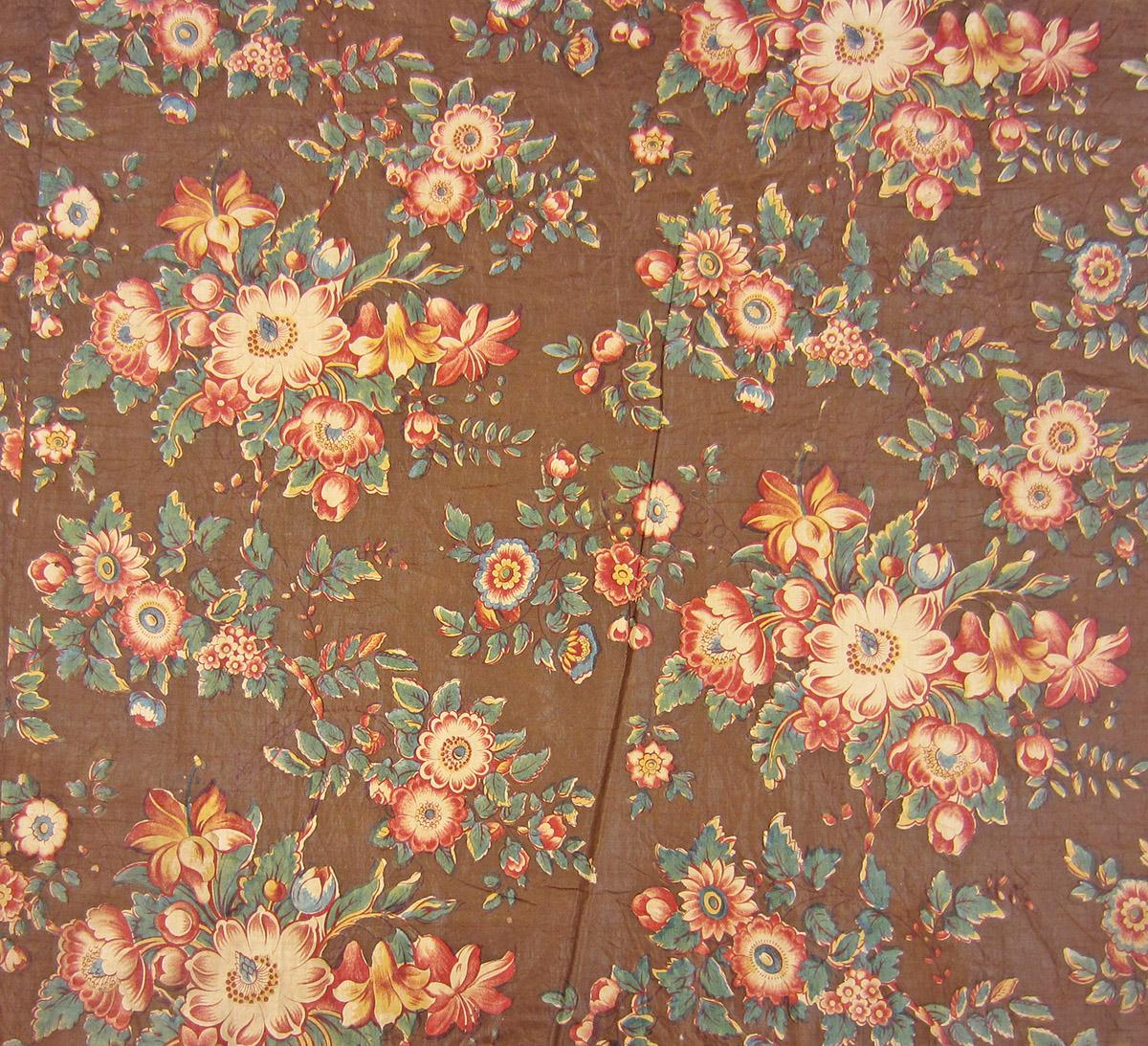 T2261 textile, printed design repeat