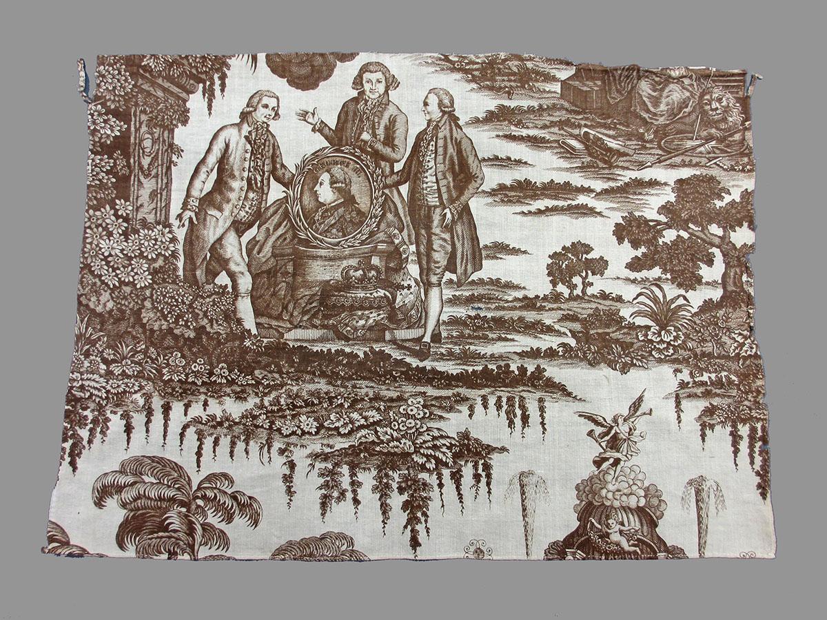 1969.3322.003 Textile, printed obverse