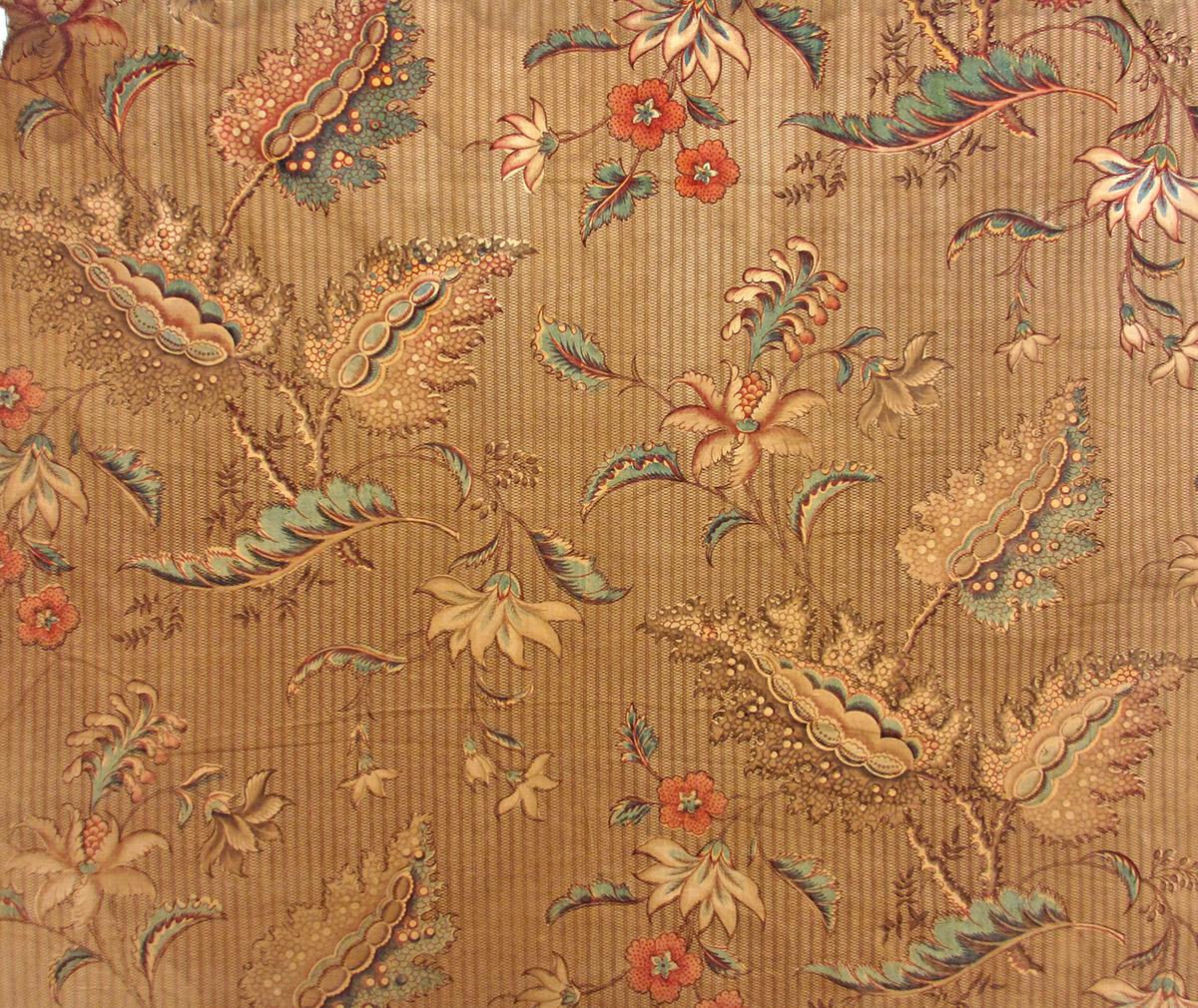 T242 textile, printed design repeat