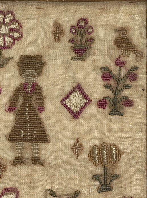 1959.0993 Needlework Picture, Detail 5