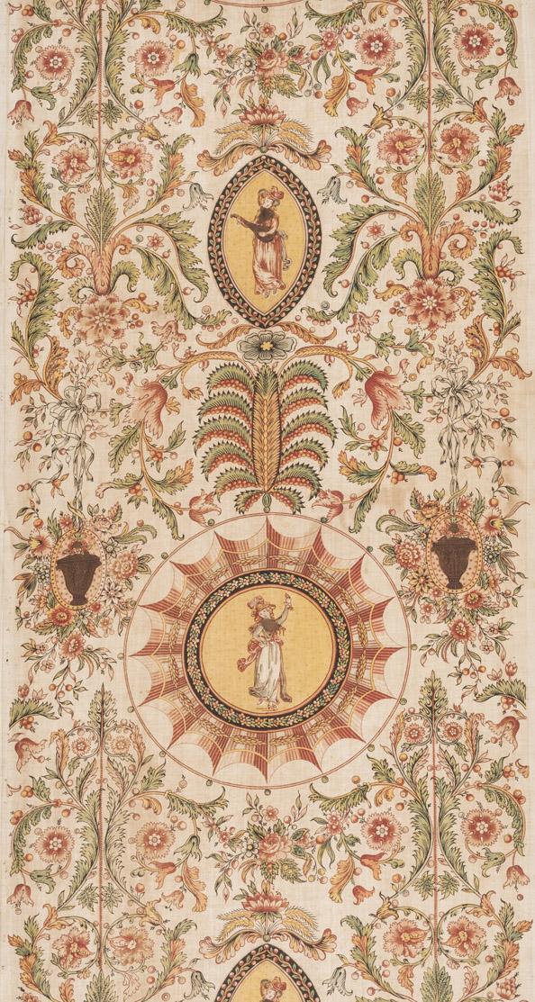 T2212 Textile, printed, design repeat