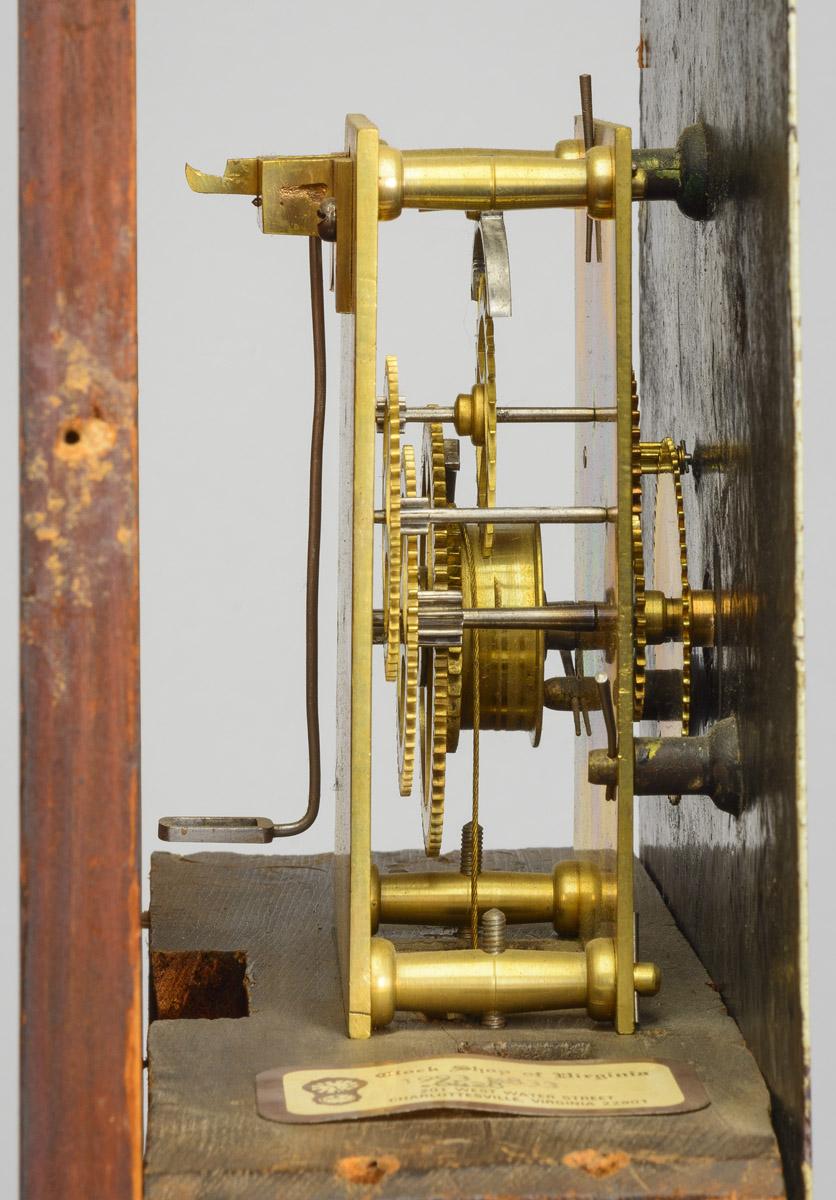 2014.0001 C Clock, detail, movement