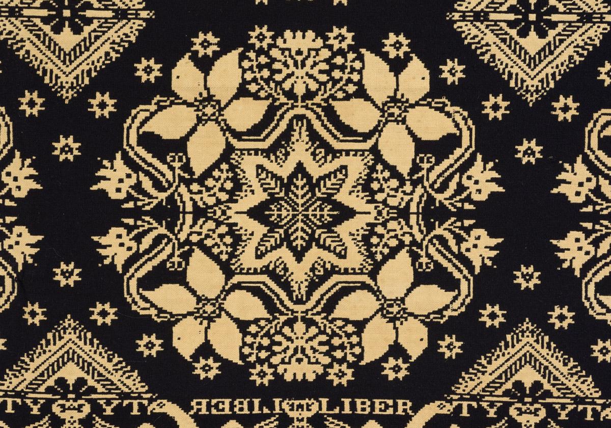 2014.0006 Bedcover, detail 2