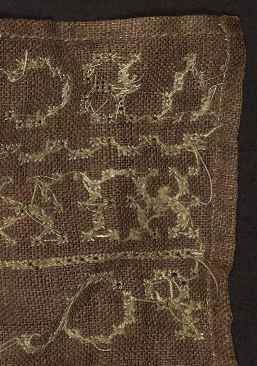 2011.0051.026 E Sampler, Verso Detail 2