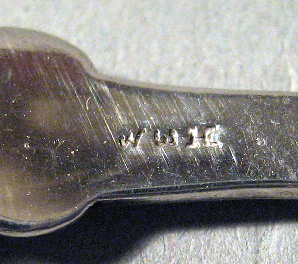 1959.1005 Silver Spoon mark