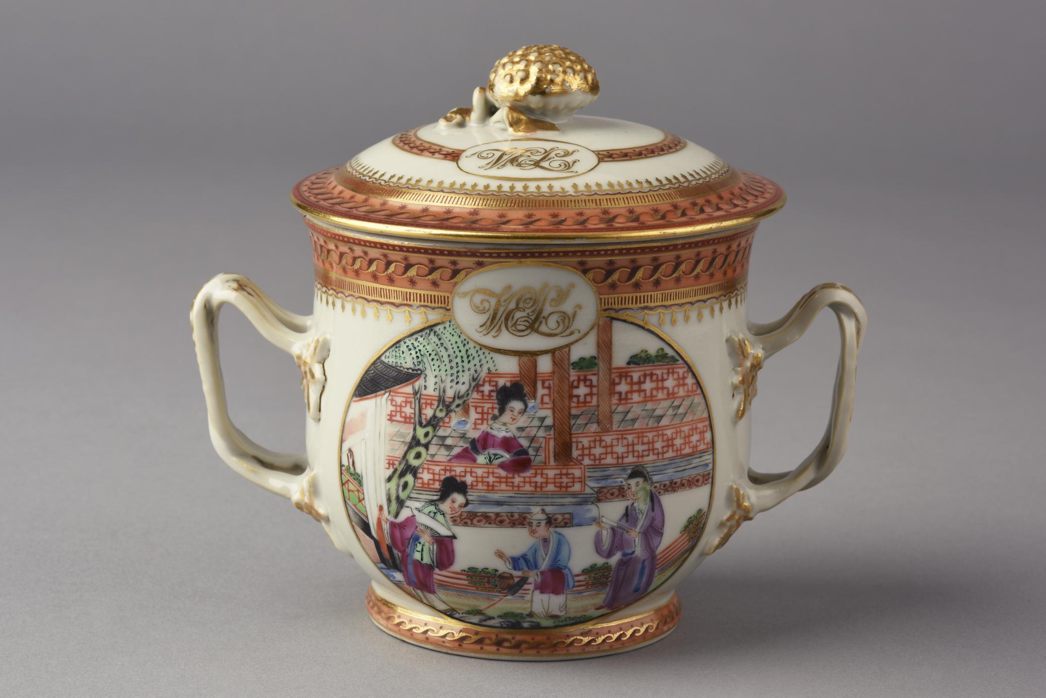 2014.0016.152.002 A, B Sugar bowl, view 2