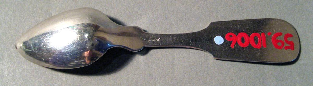 1959.1006 Silver Spoon underside