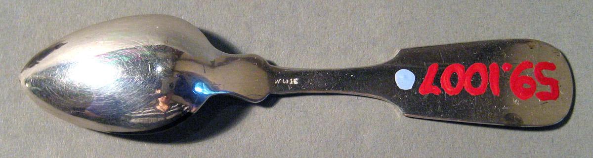 1959.1007 Silver Spoon underside