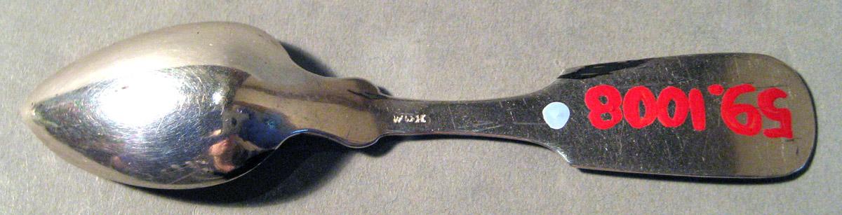 1959.1008 Silver Spoon underside