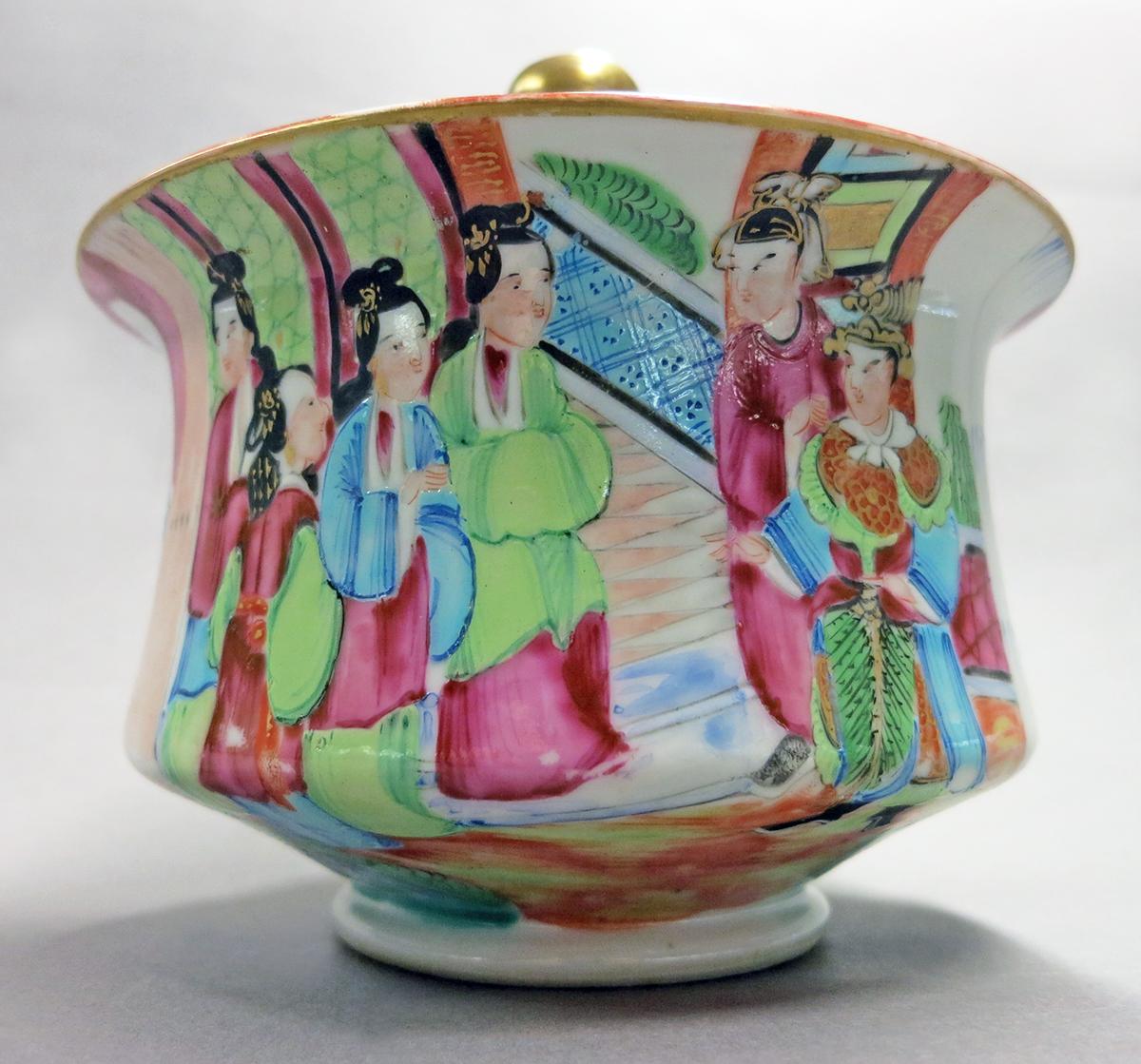 2014.0016.231.003 A, B Bowl, Sugar bowl side 2