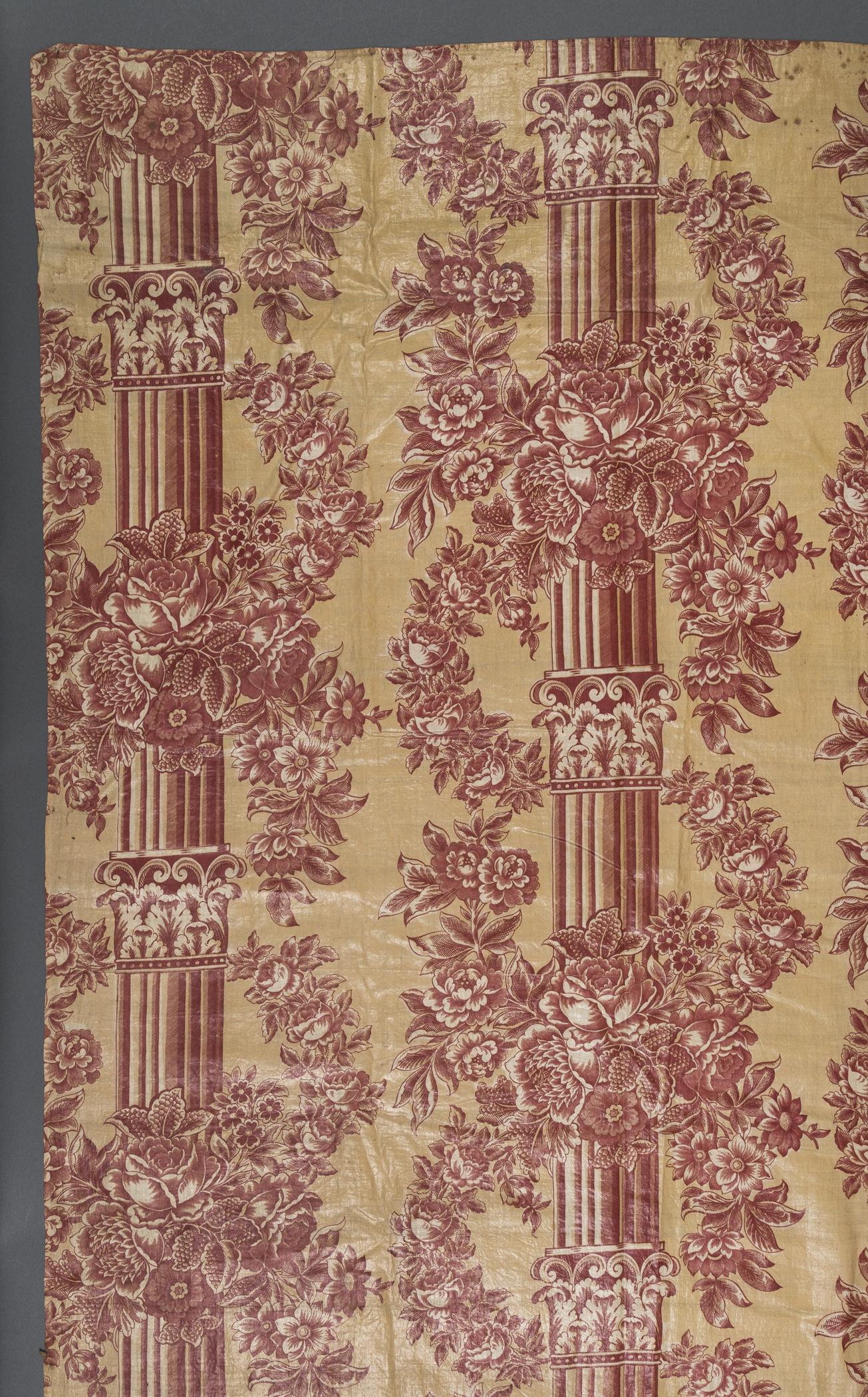 2018.0002.002 Textile, printed, detail 1