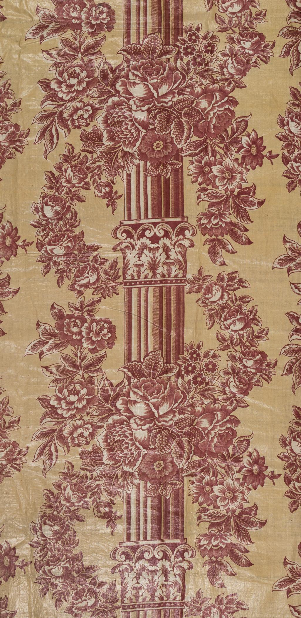 2018.0002.002 Textile, printed, detail 2