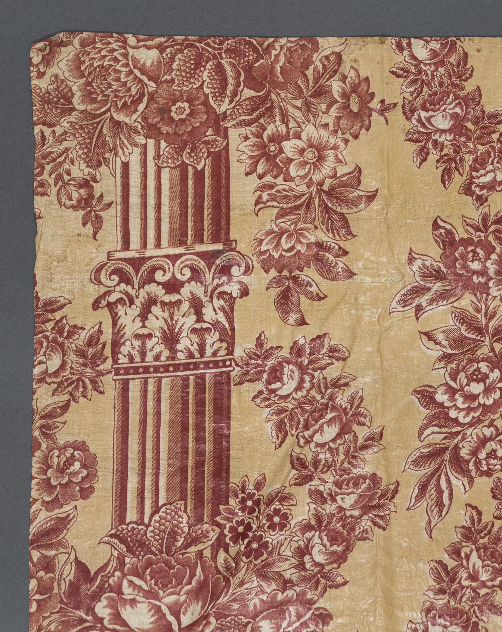 2018.0002.002 Textile, printed, detail 4