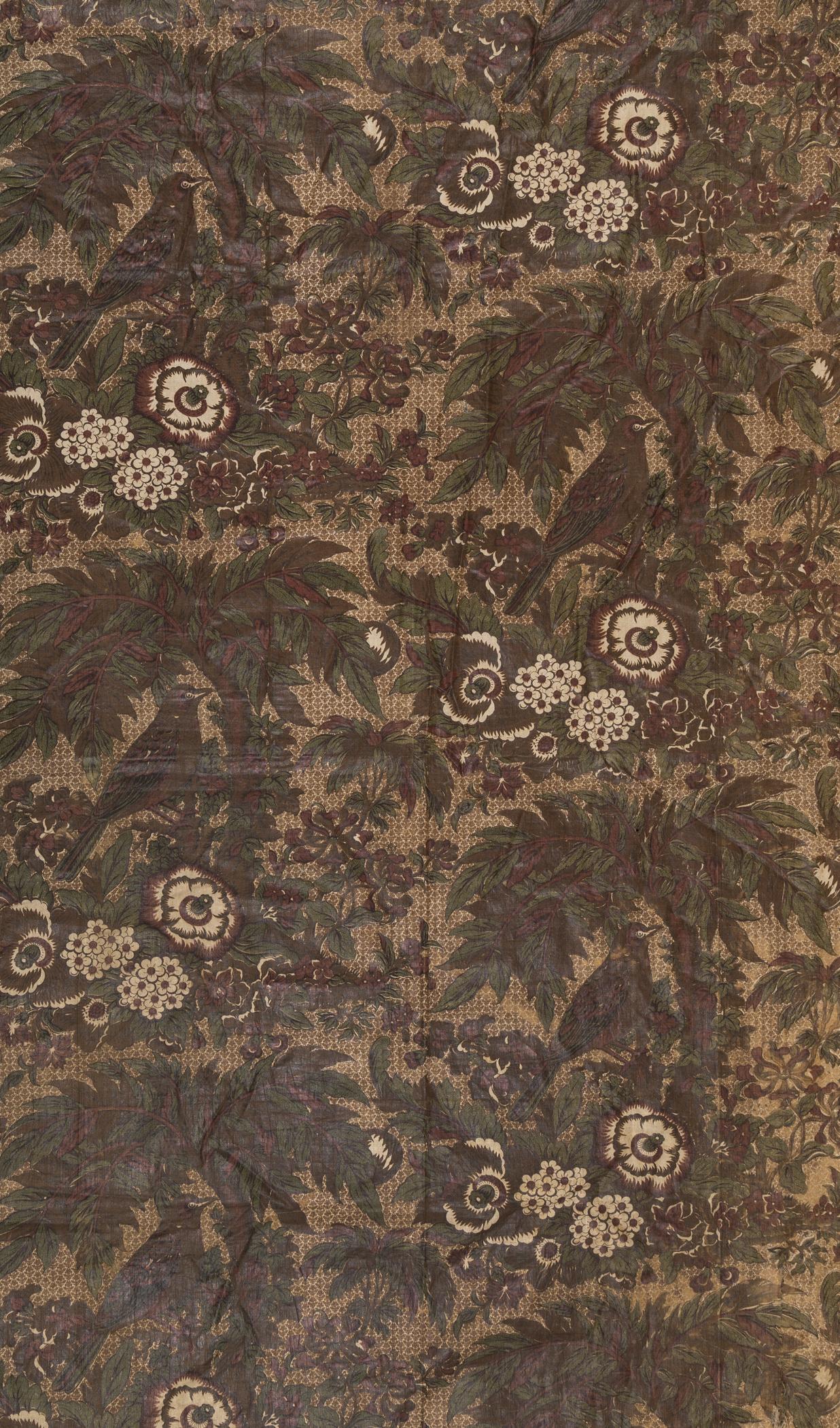 2018.0002.005 Textile, printed, detail 1
