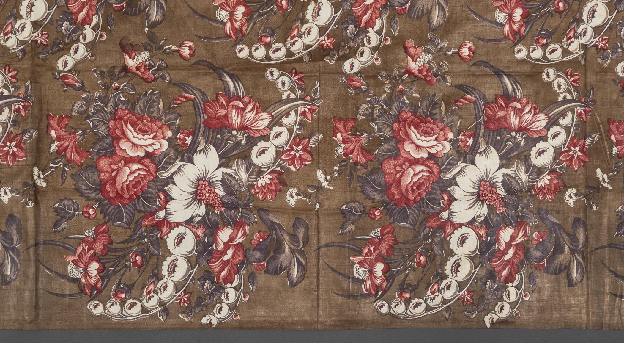 2018.0002.009 Textile, printed, detail 1