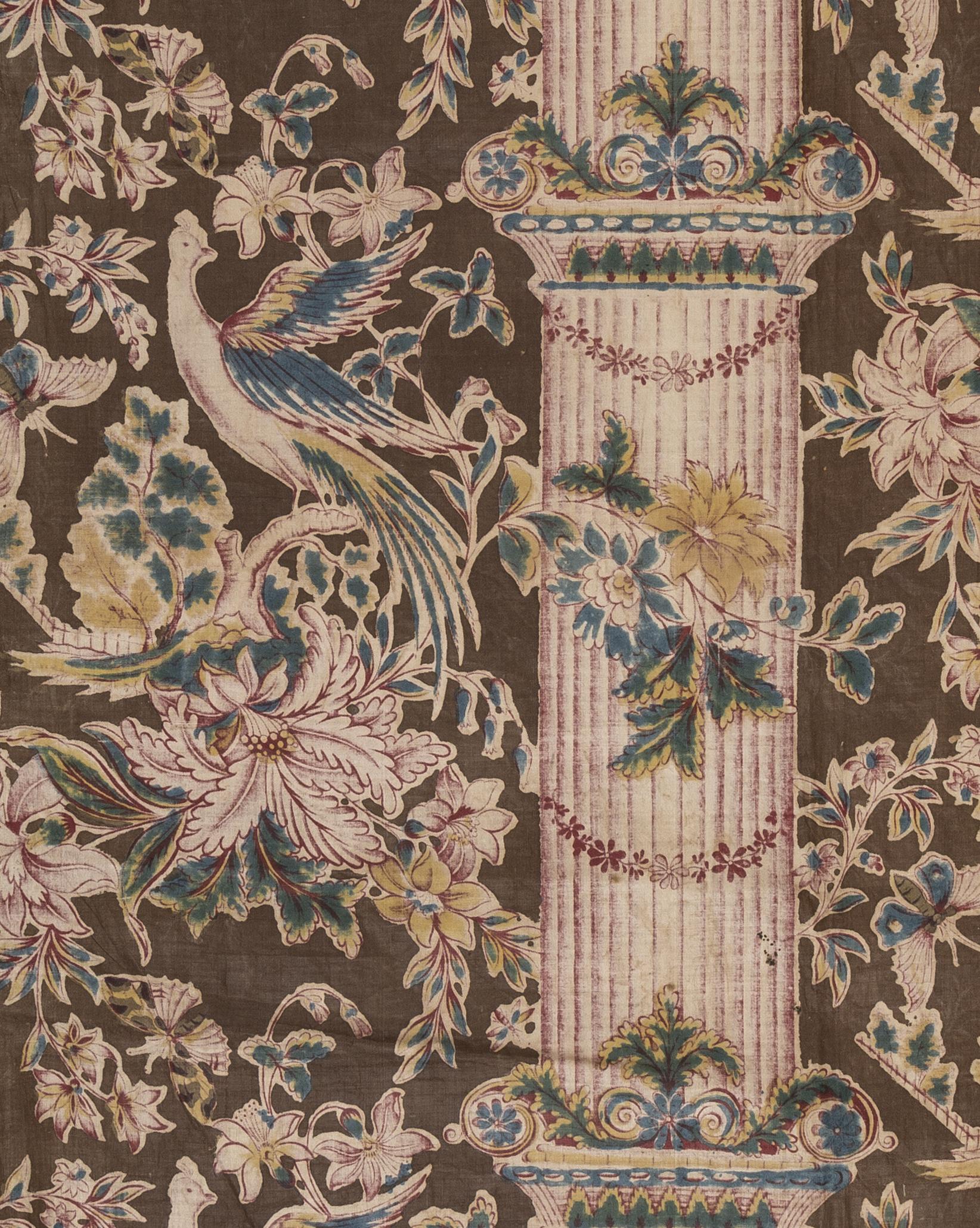 2018.0002.013 Textile, printed, detail 4, reverse