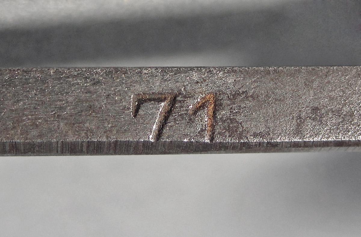 1986.0050.140, Graver, mark 2