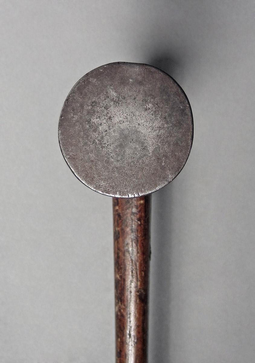 1986.0050.169, Chasing hammer, head side 4