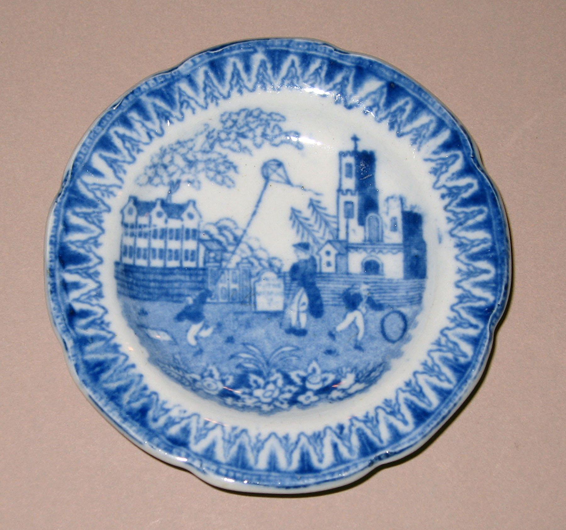 1959.1017.025 Pearlware plate