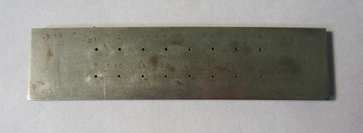 1986.0050.255 Draw plate, View 1