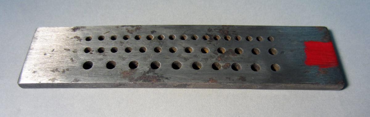 1986.0050.264 Draw plate, View 2