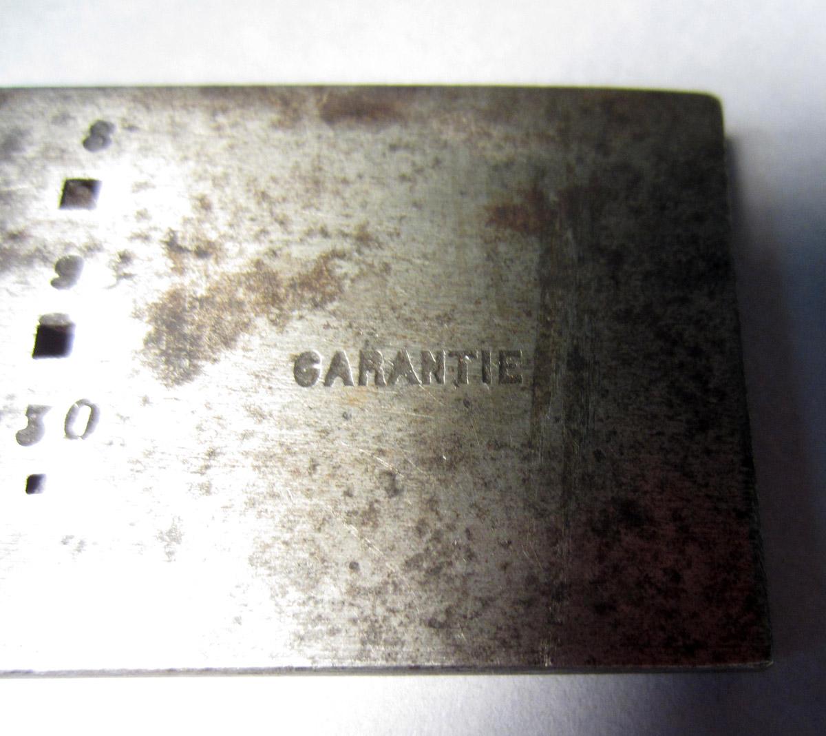 1986.0050.296 Draw plate, Mark 1