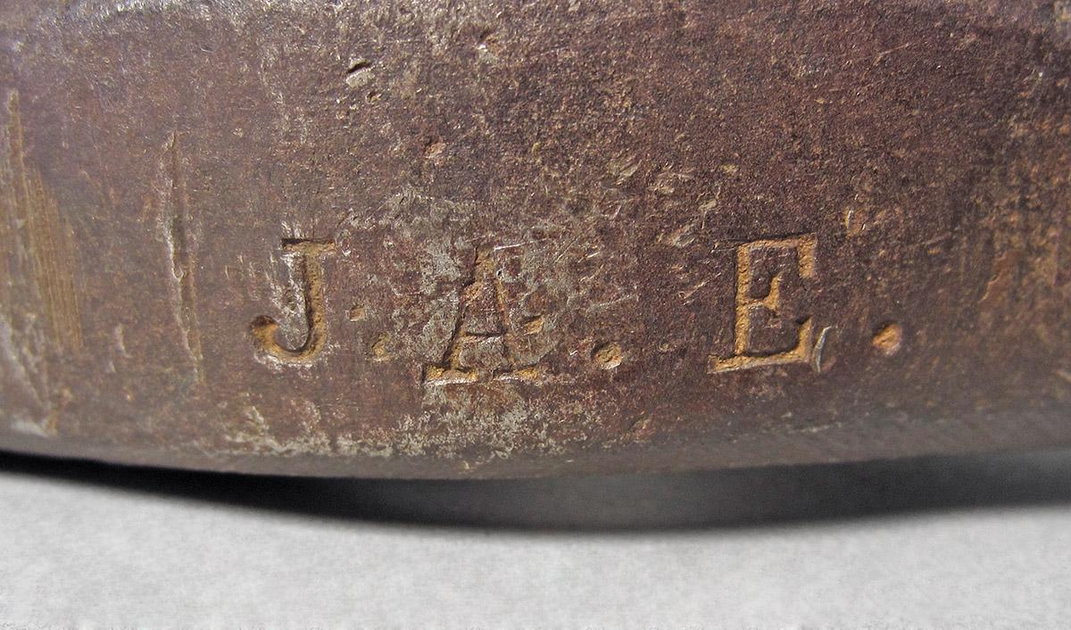 1986.0050.197, Forming hammer, mark