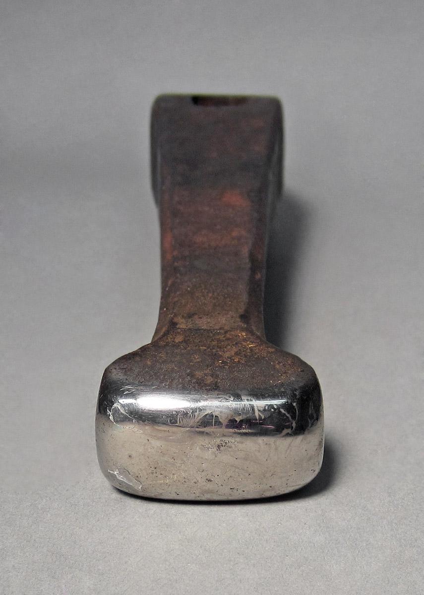 1986.0050.198, Forming hammer, end 1