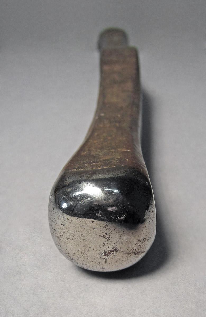 1986.0050.201, Forming hammer, end 2