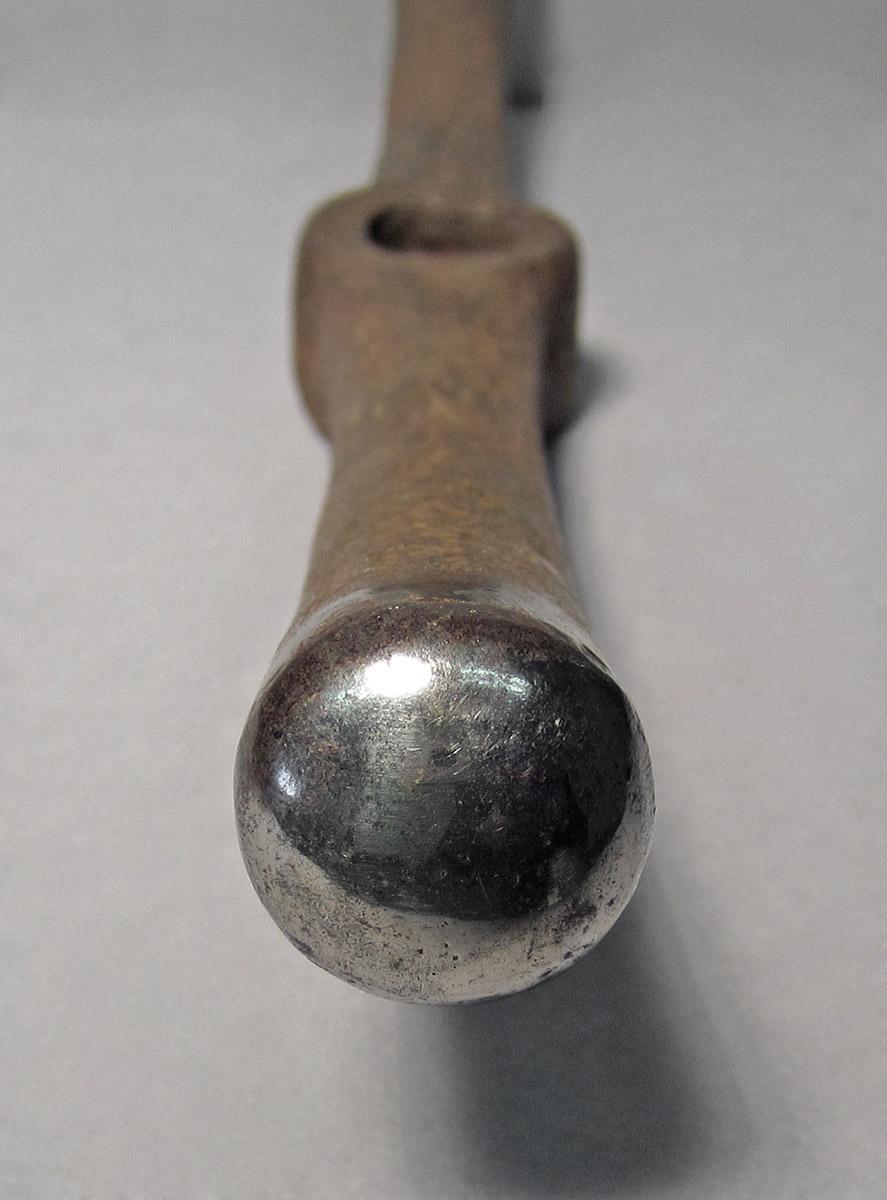 1986.0050.203, Forming hammer, end 2
