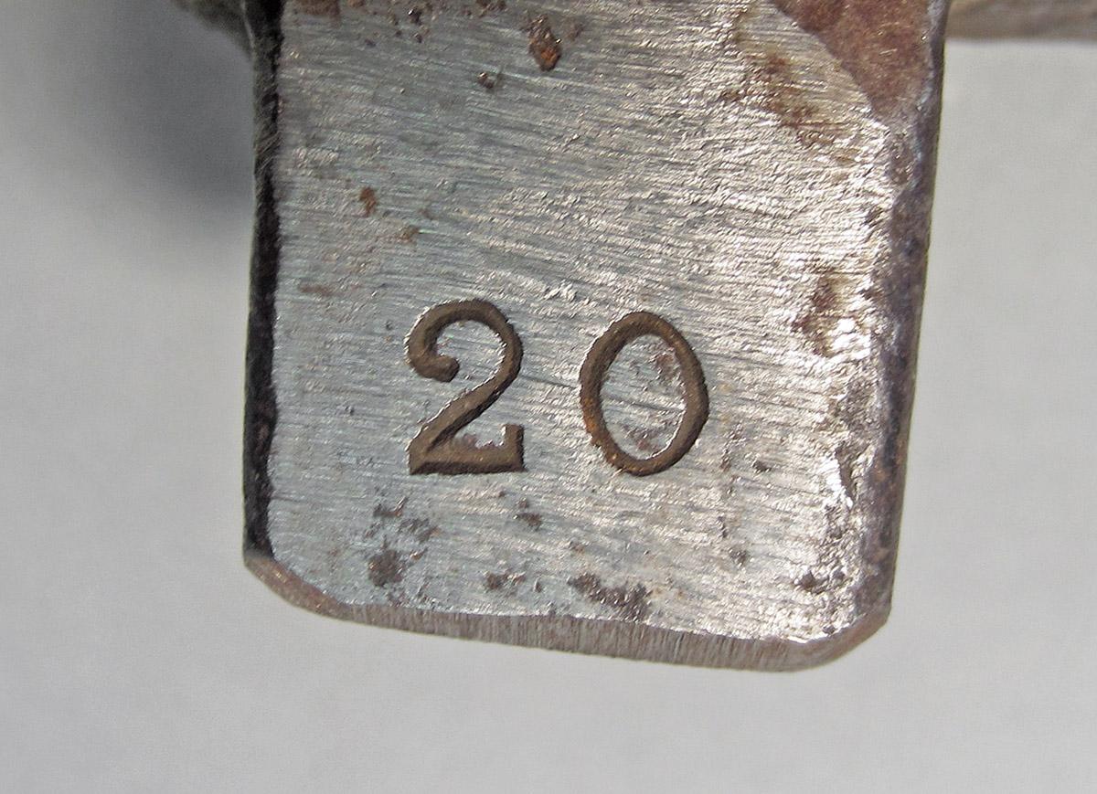 1986.0050.235, Stake, mark