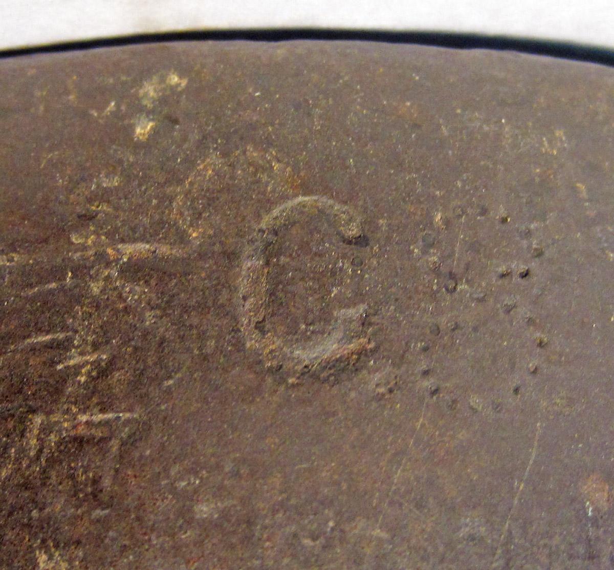 1986.0050.106, Pitch bowl, mark