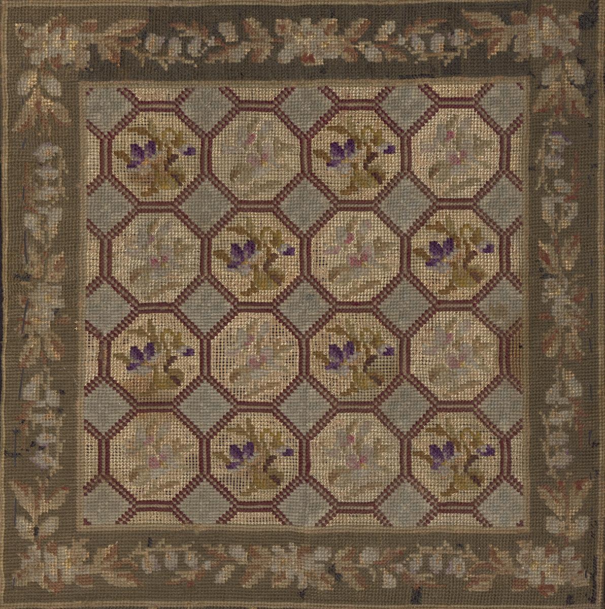 1959.1066 Miniature Rug, Detail