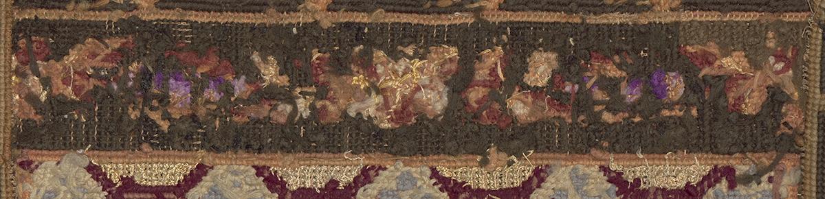 1959.1066 Miniature Rug, Verso Detail 5