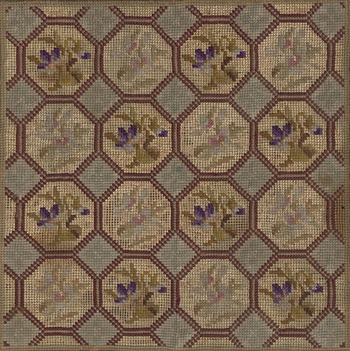 1959.1066 Miniature Rug, Detail 2