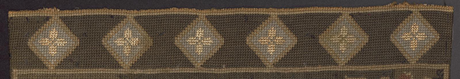 1959.1066 Miniature Rug, Detail 3