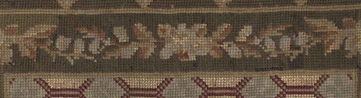 1959.1066 Miniature Rug, Detail 5