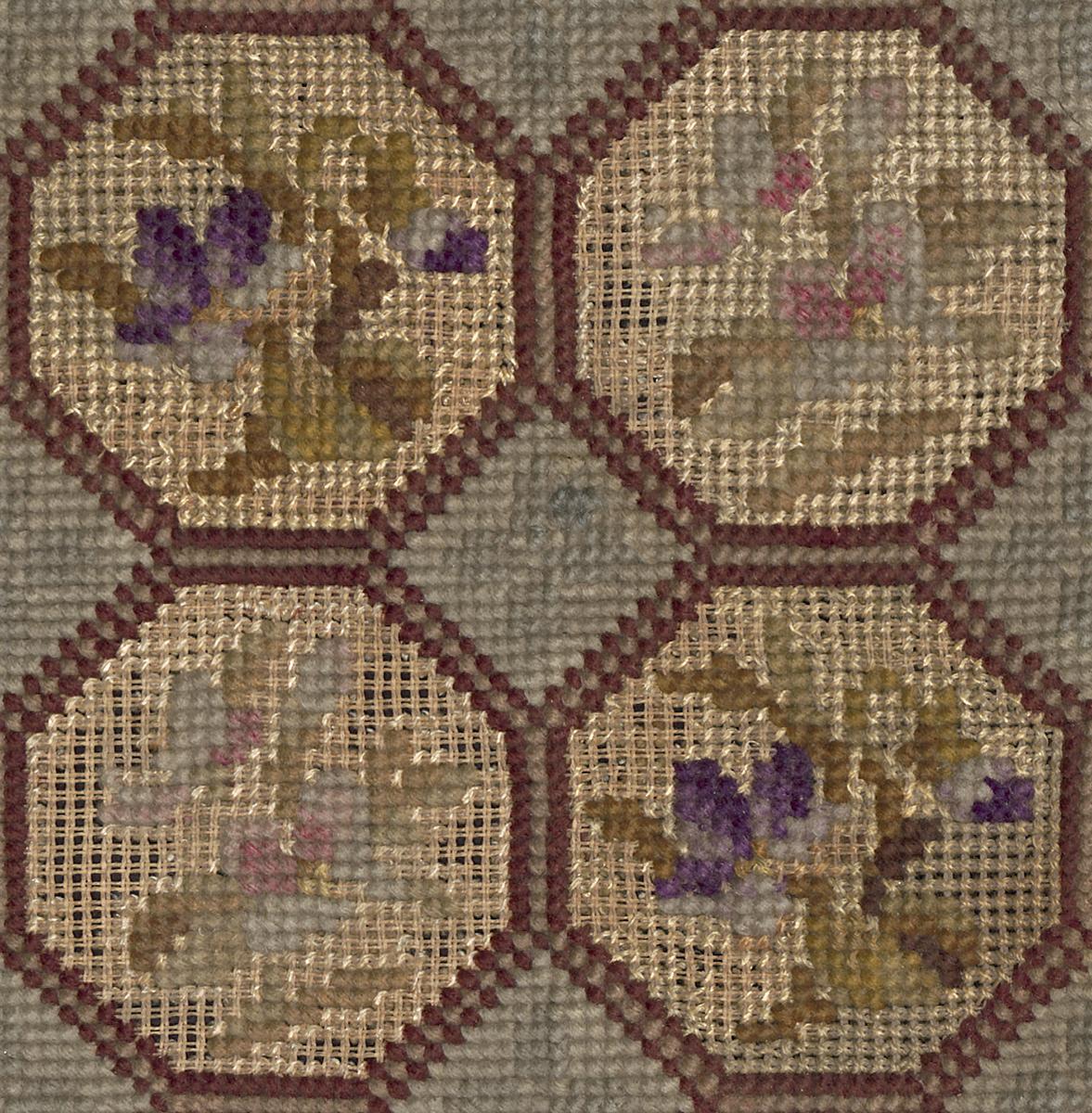 1959.1066 Miniature Rug, Detail 6