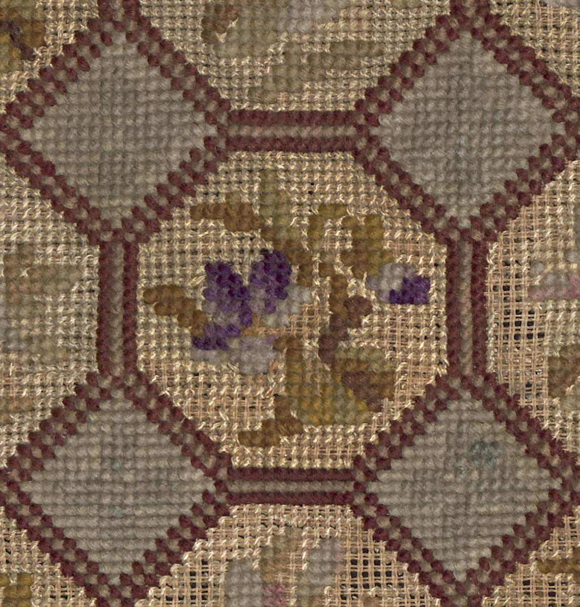 1959.1066 Miniature Rug, Detail 7