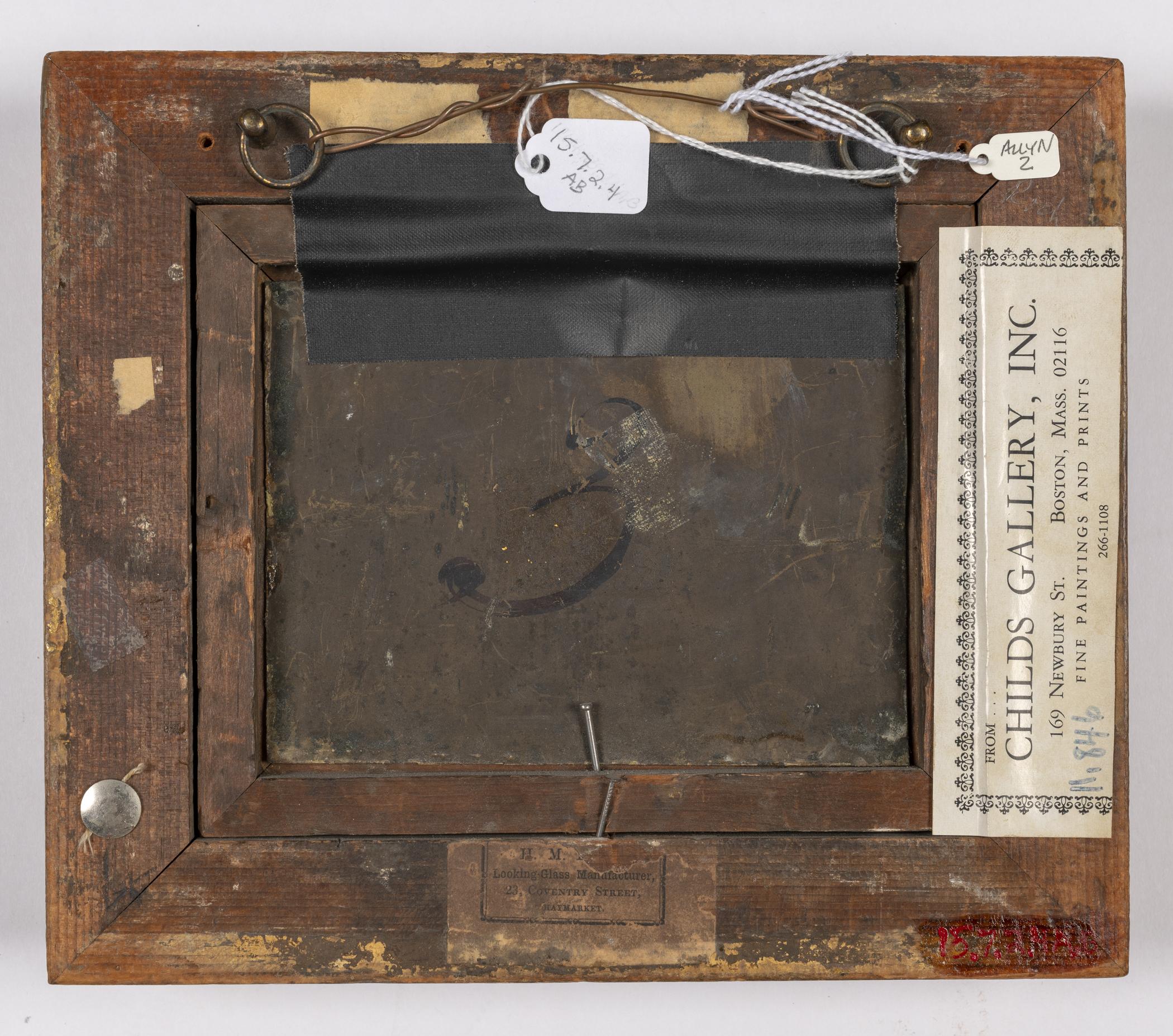 2015.0007.002.004 A Painting, B Frame, view 2, reverse