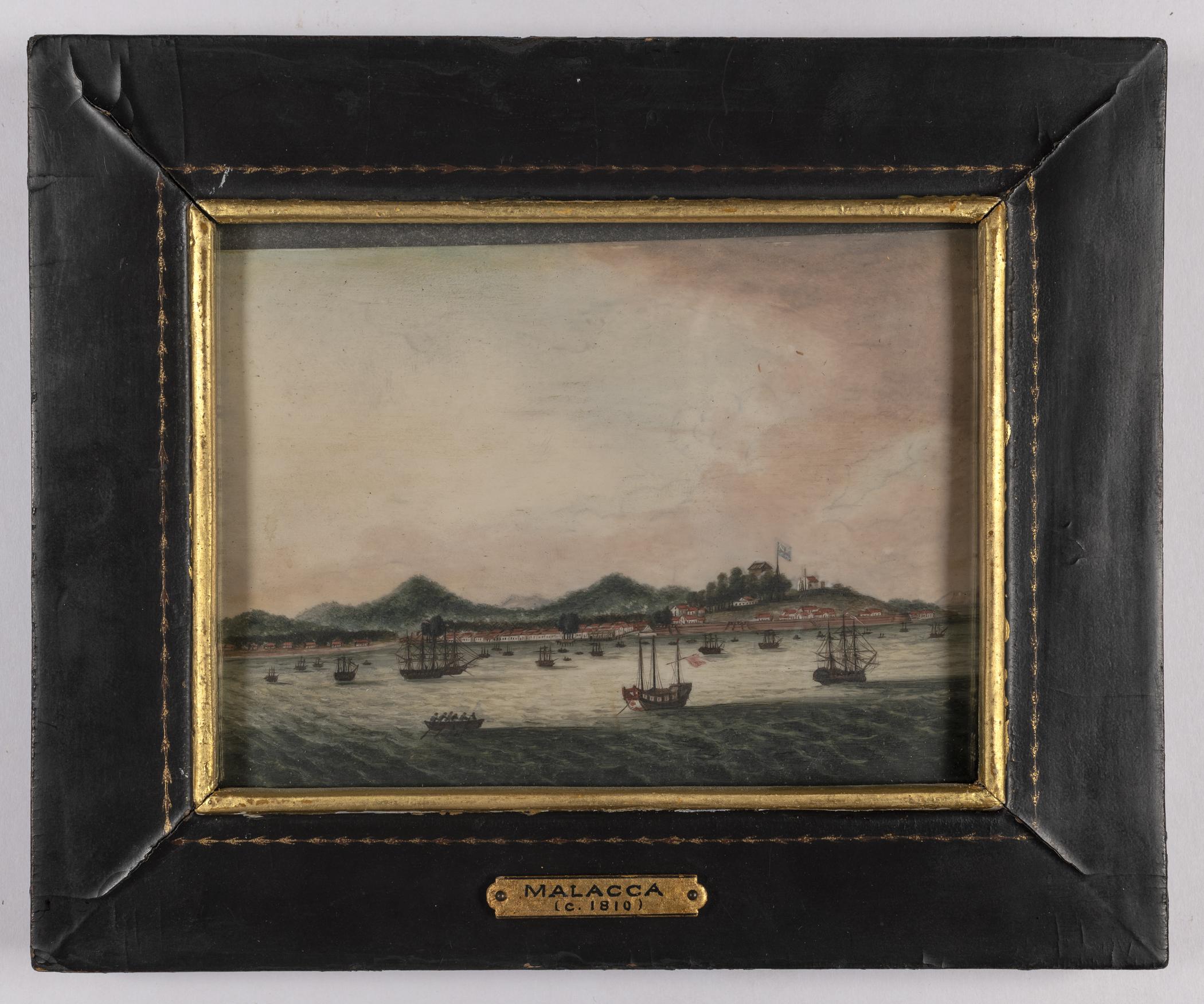 2015.0007.003.001 A Painting, B Frame, view 1