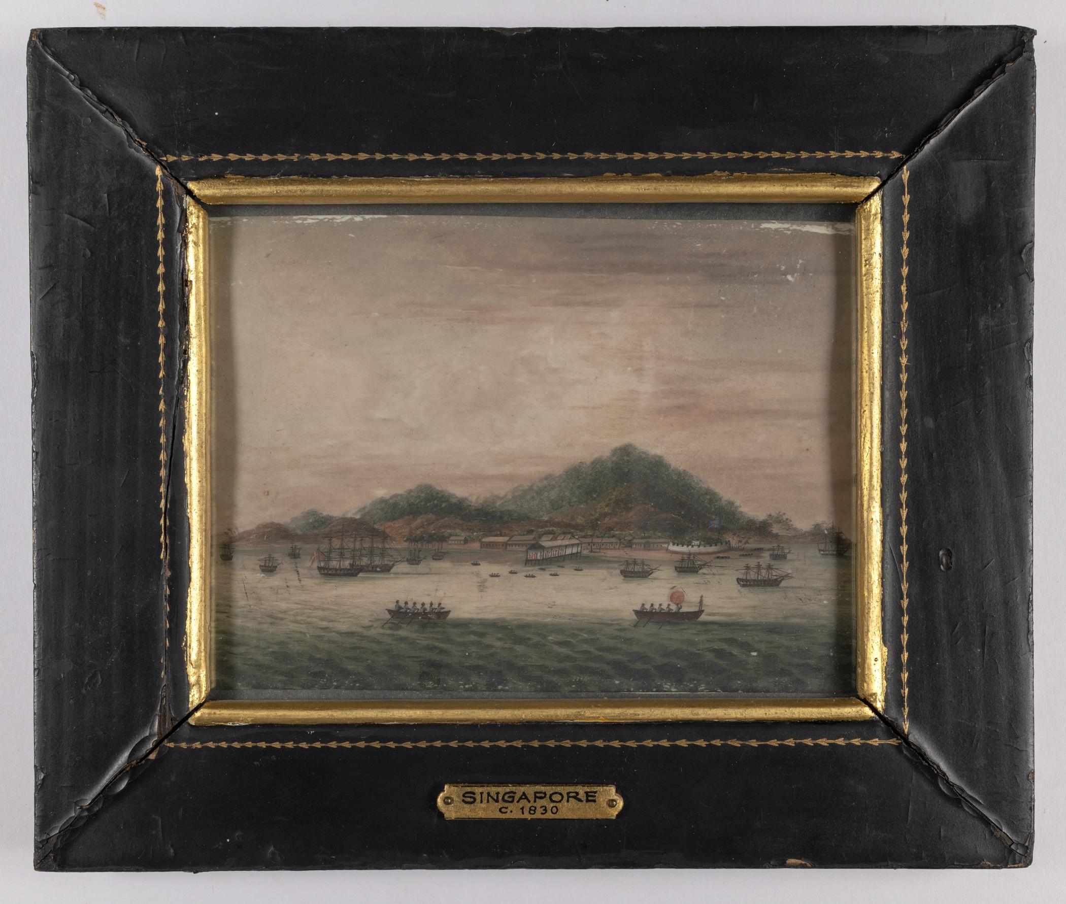 2015.0007.003.002 A Painting, B Frame, view 1