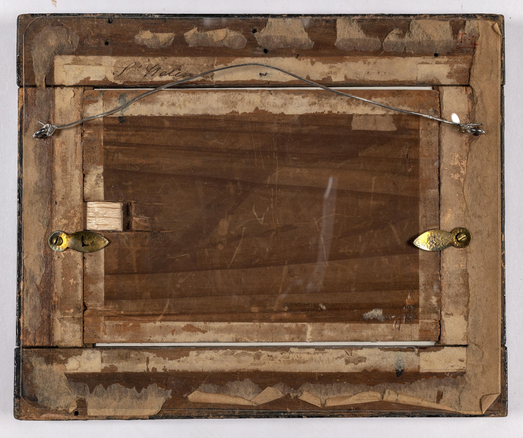 2015.0007.003.003 A Painting, B Frame, view 2, reverse