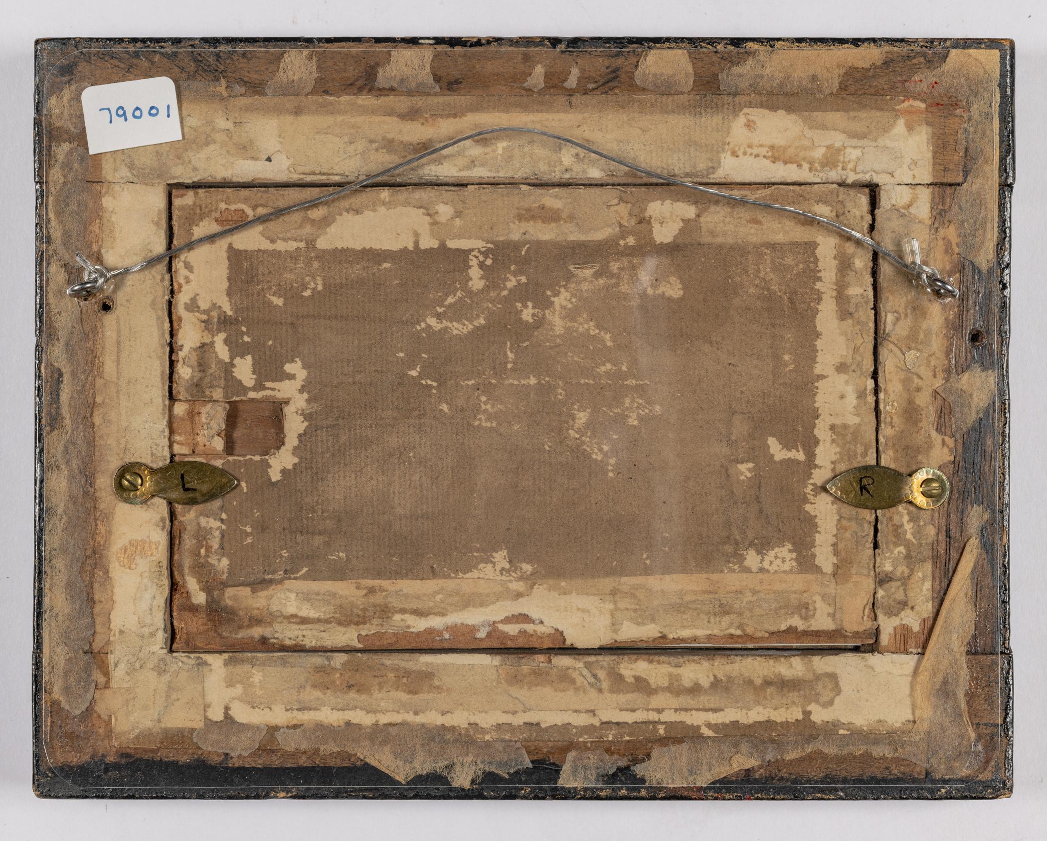 2015.0006 A Painting, B Frame, overall, reverse