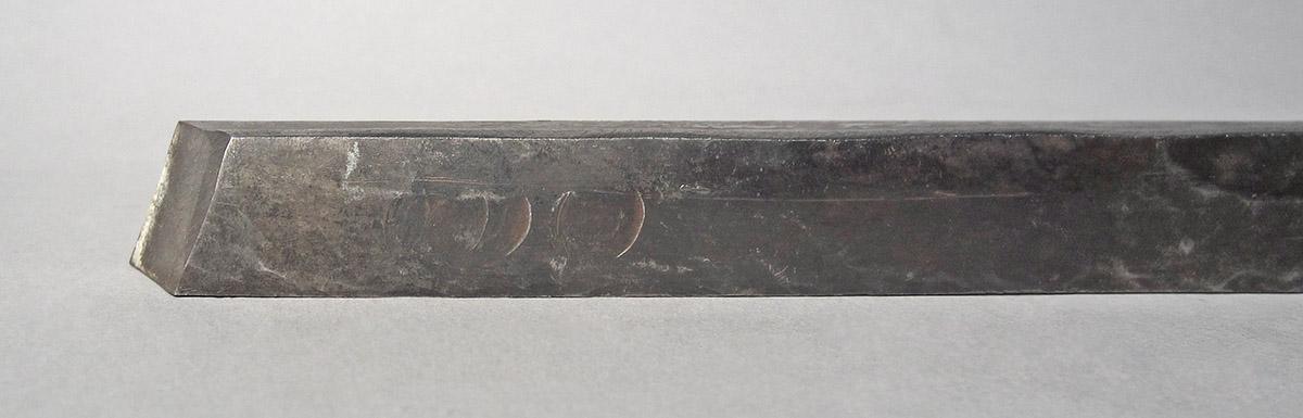 1986.0050.449, Lathe tool, end 2