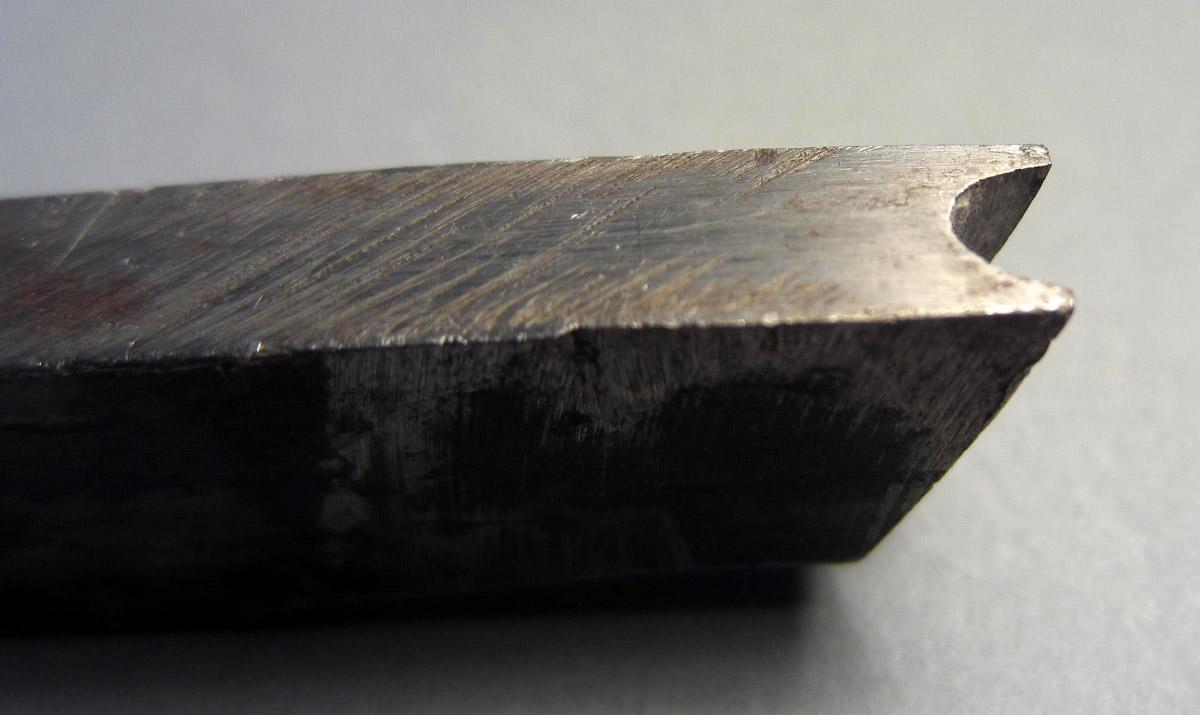 1986.0050.452 Lathe part, Tip 1 underside