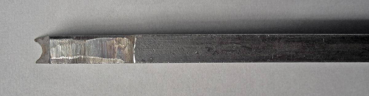 1986.0050.455, Lathe tool, tip 1